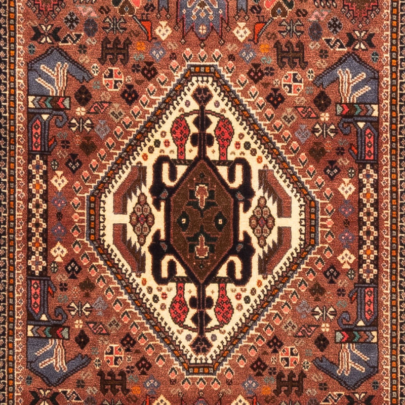 Alfombra de pasillo Alfombra persa - Nómada - 240 x 80 cm - marrón