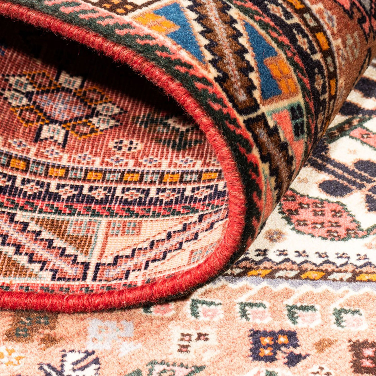 Alfombra de pasillo Alfombra persa - Nómada - 240 x 80 cm - marrón