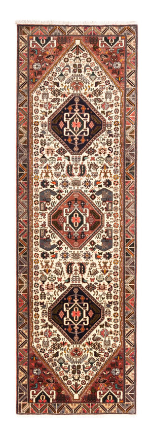Alfombra de pasillo Alfombra persa - Nómada - 253 x 80 cm - crema