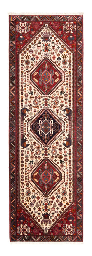Alfombra de pasillo Alfombra persa - Nómada - 257 x 85 cm - crema