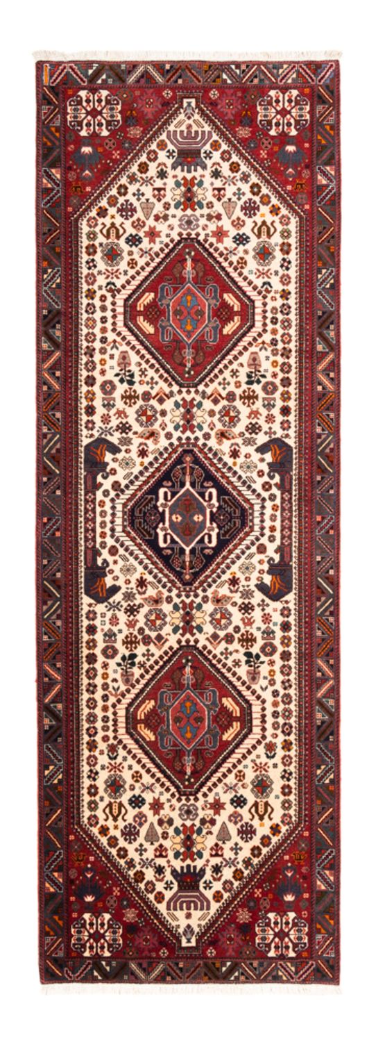 Alfombra de pasillo Alfombra persa - Nómada - 257 x 85 cm - crema
