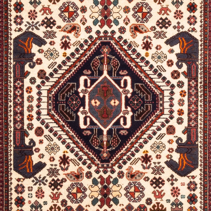 Alfombra de pasillo Alfombra persa - Nómada - 257 x 85 cm - crema