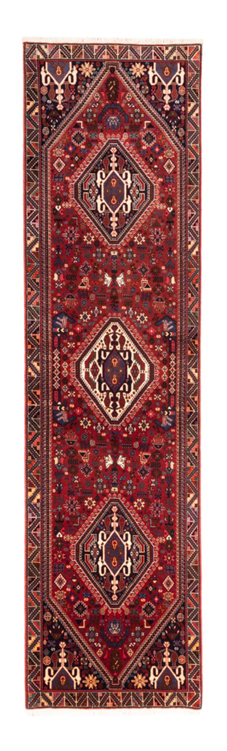 Alfombra de pasillo Alfombra persa - Nómada - 295 x 80 cm - rojo