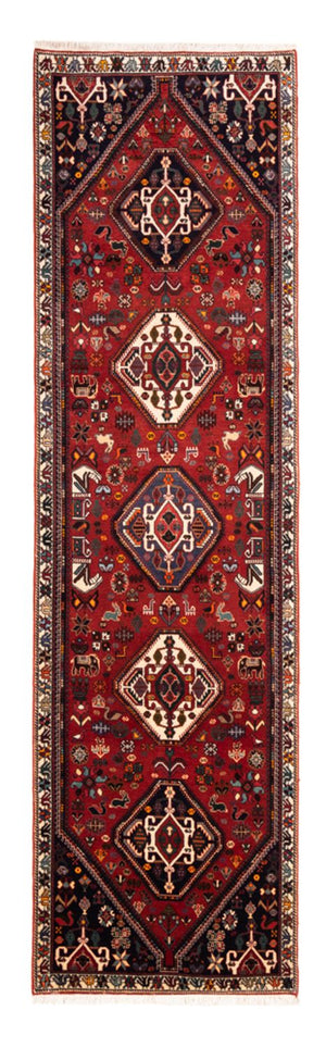 Alfombra de pasillo Alfombra persa - Nómada - 294 x 83 cm - rojo