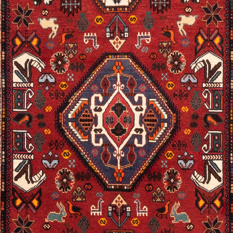 Alfombra de pasillo Alfombra persa - Nómada - 294 x 83 cm - rojo