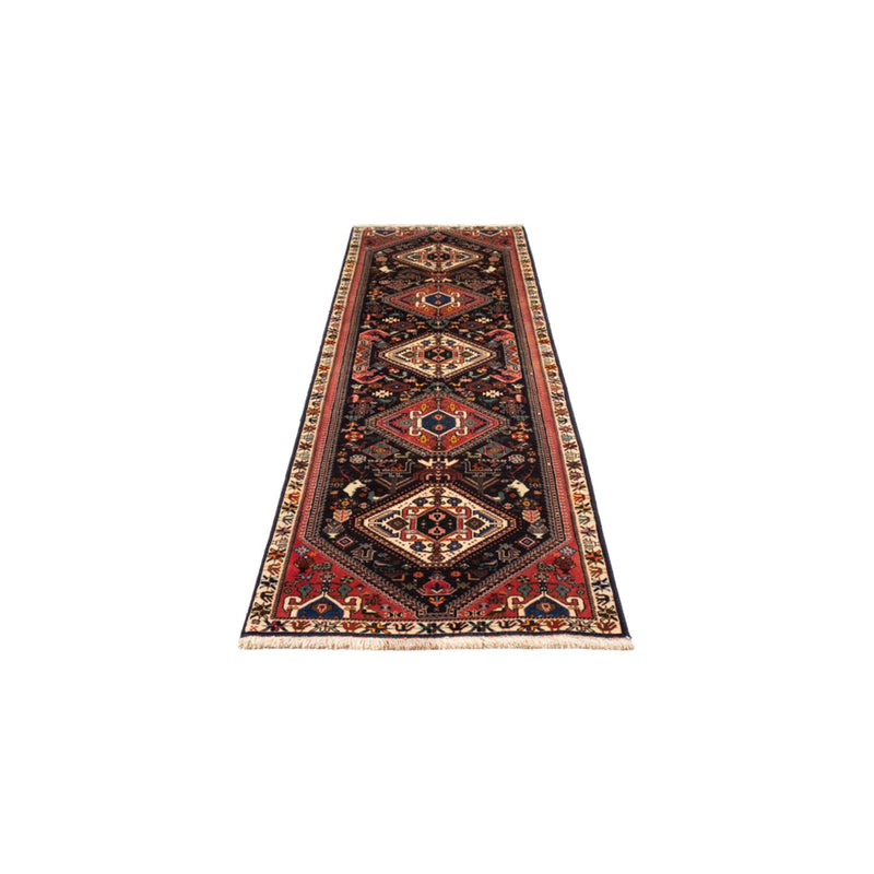 Alfombra de pasillo Alfombra persa - Nómada - 297 x 74 cm - azul oscuro