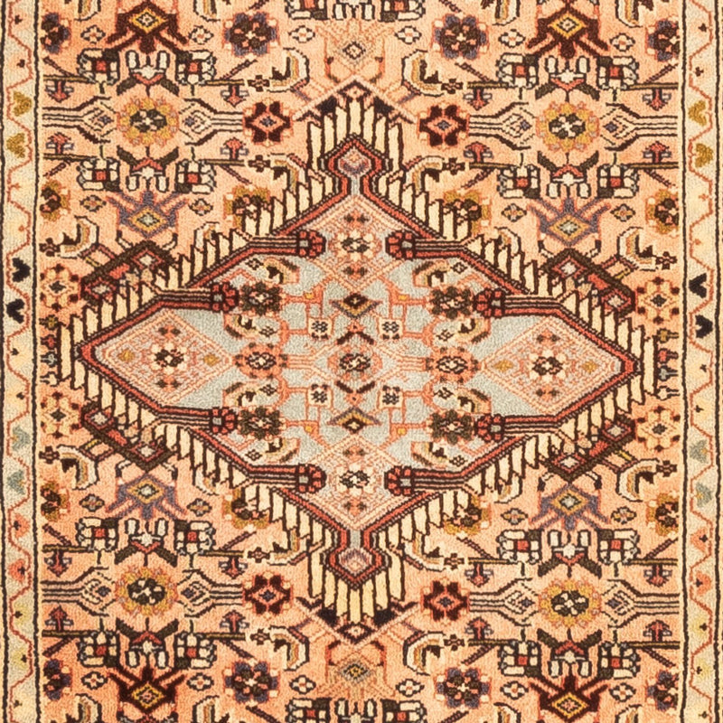 Alfombra de pasillo Alfombra persa - Nómada - 286 x 80 cm - rojo claro