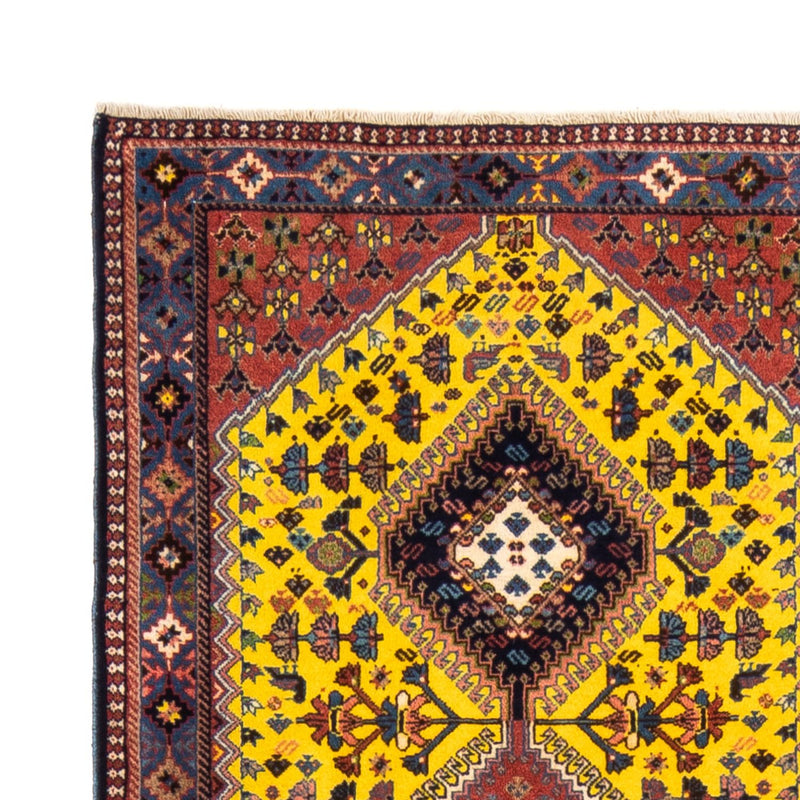 Alfombra de pasillo Alfombra persa - Nómada - 287 x 80 cm - amarillo