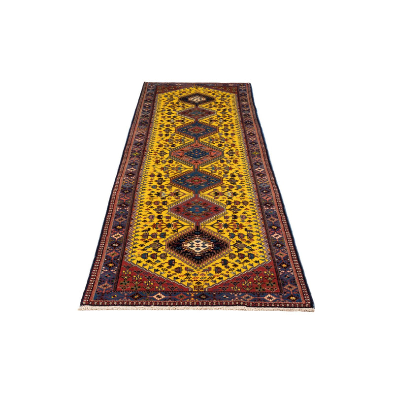 Alfombra de pasillo Alfombra persa - Nómada - 287 x 80 cm - amarillo