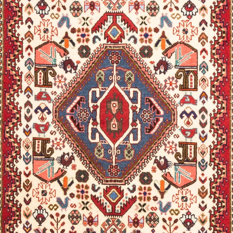 Alfombra de pasillo Alfombra persa - Nómada - 306 x 83 cm - crema