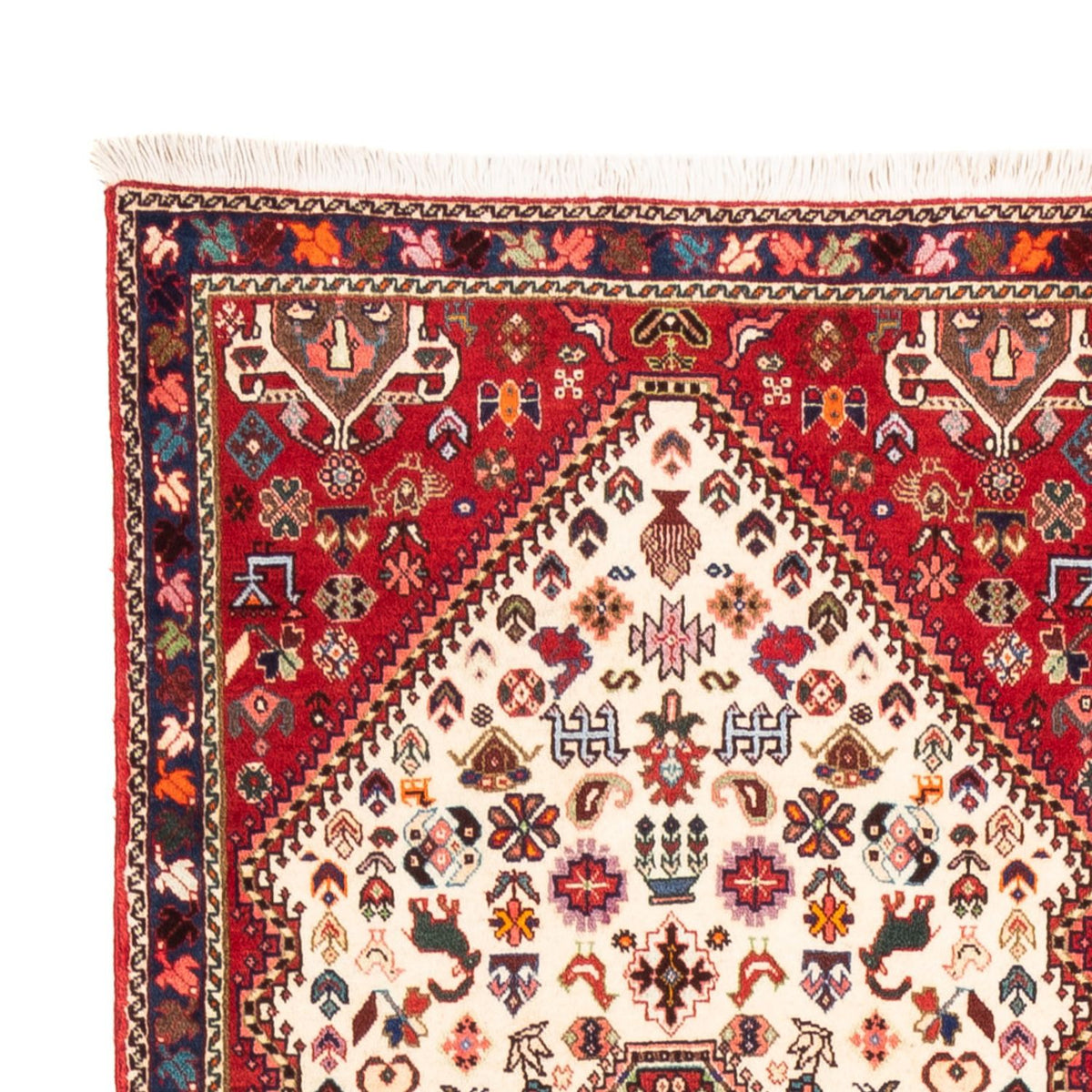 Alfombra de pasillo Alfombra persa - Nómada - 306 x 83 cm - crema