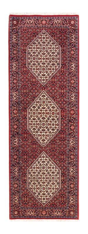 Alfombra de pasillo Alfombra persa - Bidjar - 228 x 78 cm - crema