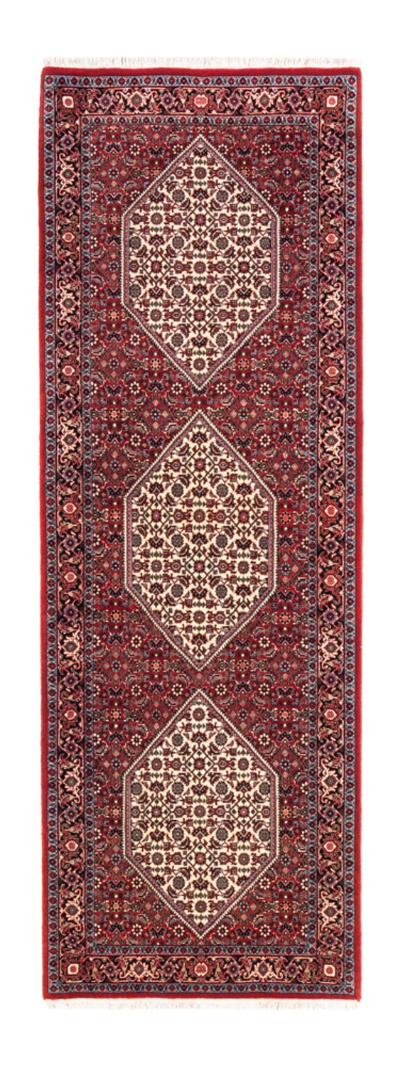 Alfombra de pasillo Alfombra persa - Bidjar - 228 x 78 cm - crema
