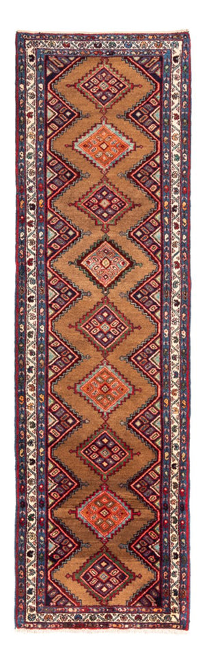 Alfombra de pasillo Alfombra persa - Nómada - 298 x 86 cm - marrón