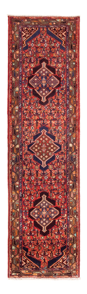 Alfombra de pasillo Alfombra persa - Nómada - 297 x 82 cm - rojo
