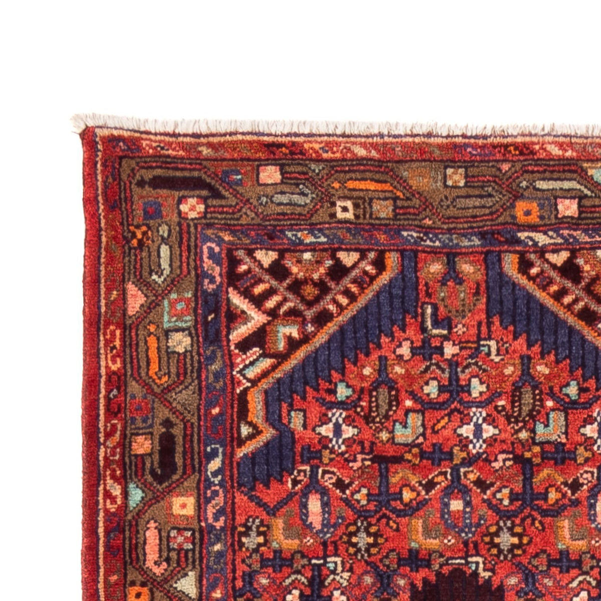 Alfombra de pasillo Alfombra persa - Nómada - 297 x 82 cm - rojo