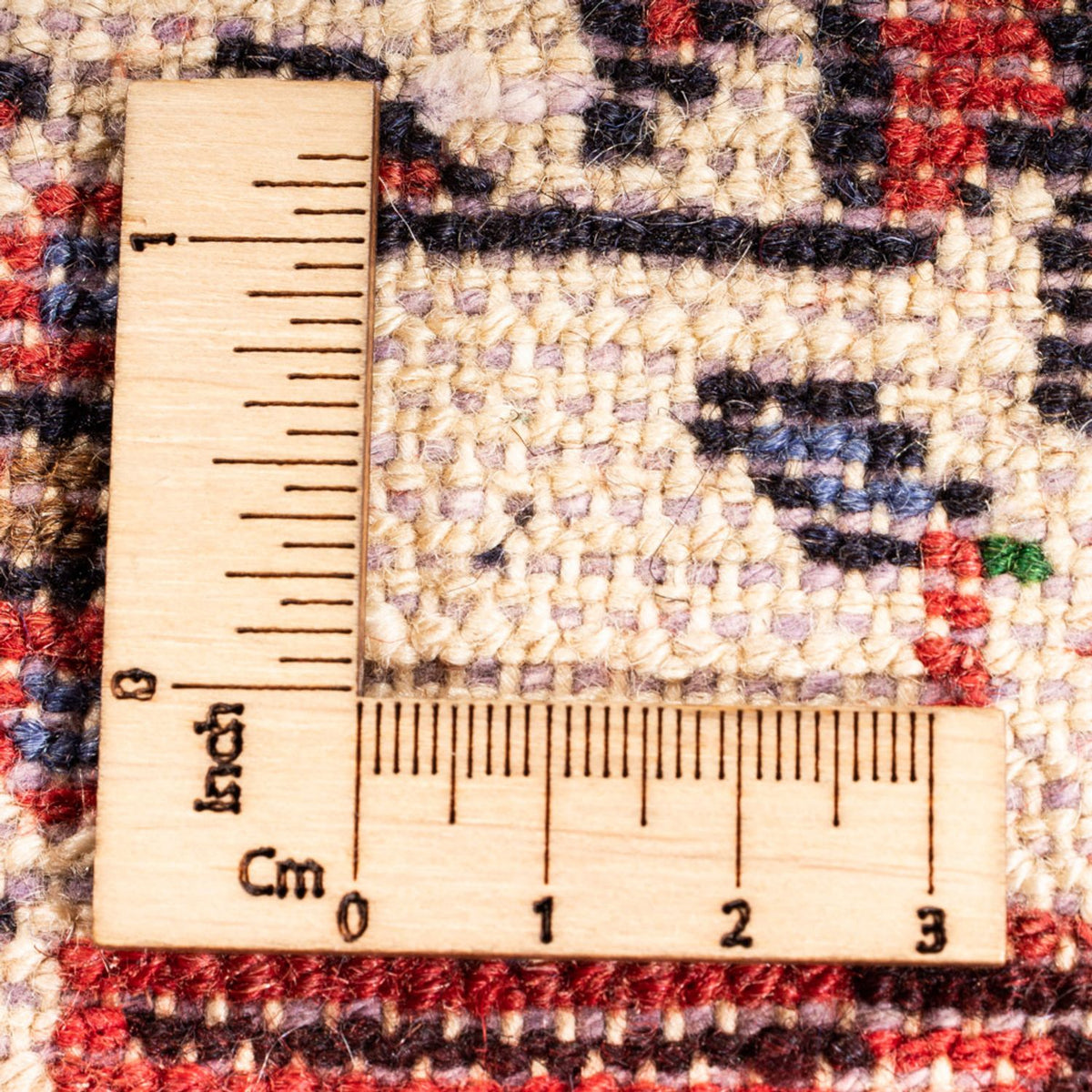 Alfombra de pasillo Alfombra persa - Nómada - 323 x 83 cm - crema