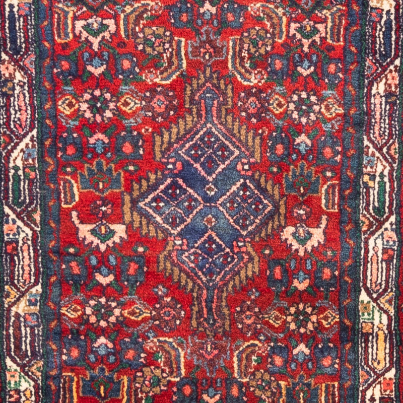 Alfombra de pasillo Alfombra persa - Nómada - 313 x 83 cm - rojo