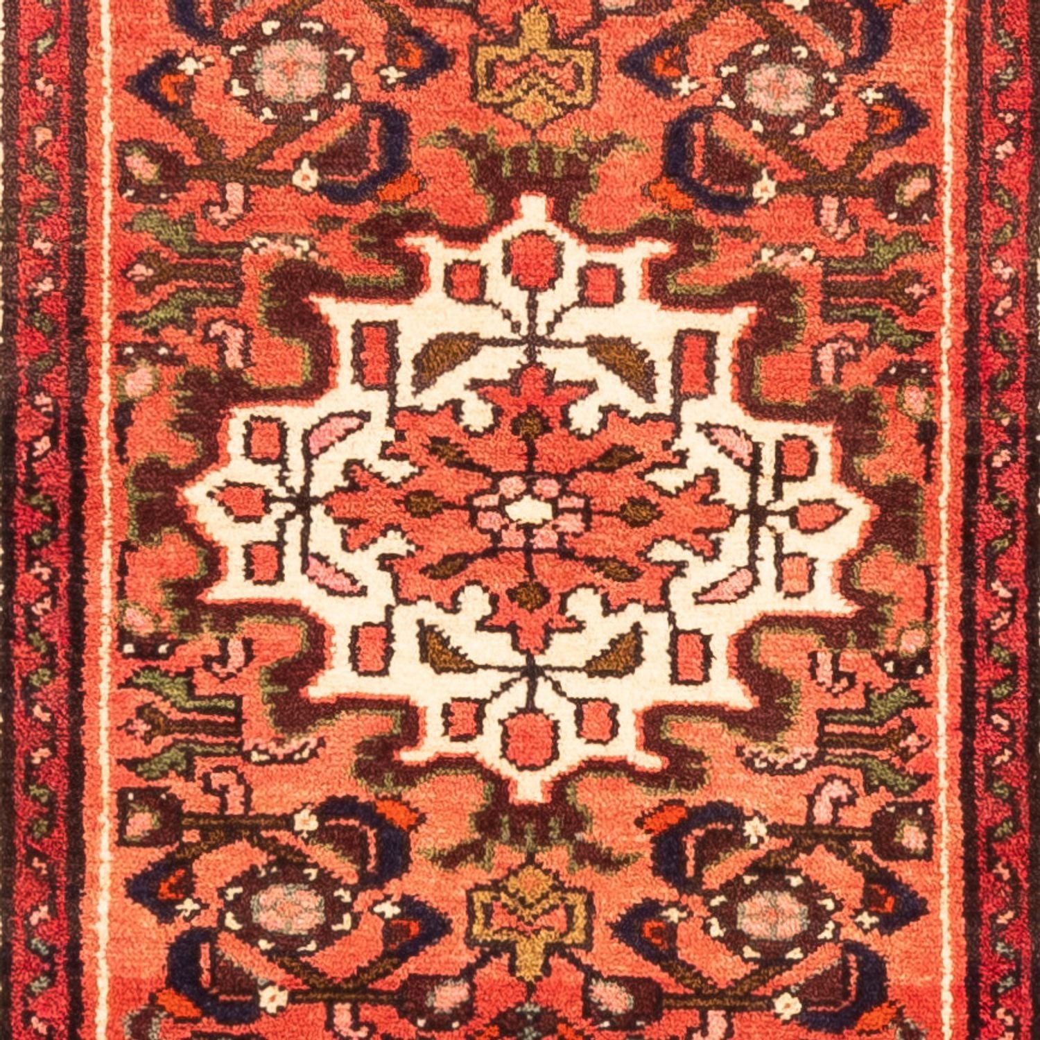 Alfombra de pasillo Alfombra persa - Nómada - 308 x 83 cm - rojo