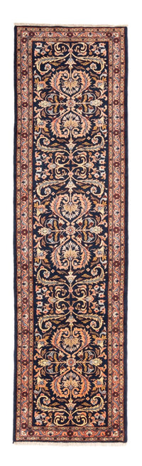 Alfombra de pasillo Alfombra persa - Nómada - 288 x 78 cm - azul oscuro