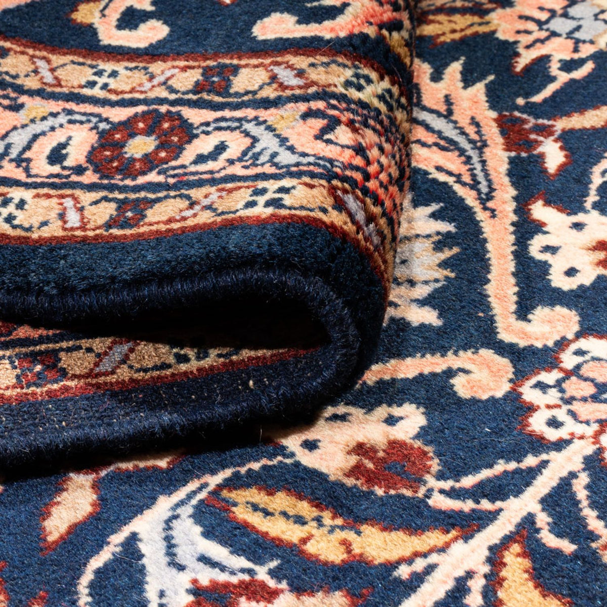 Alfombra de pasillo Alfombra persa - Nómada - 288 x 78 cm - azul oscuro