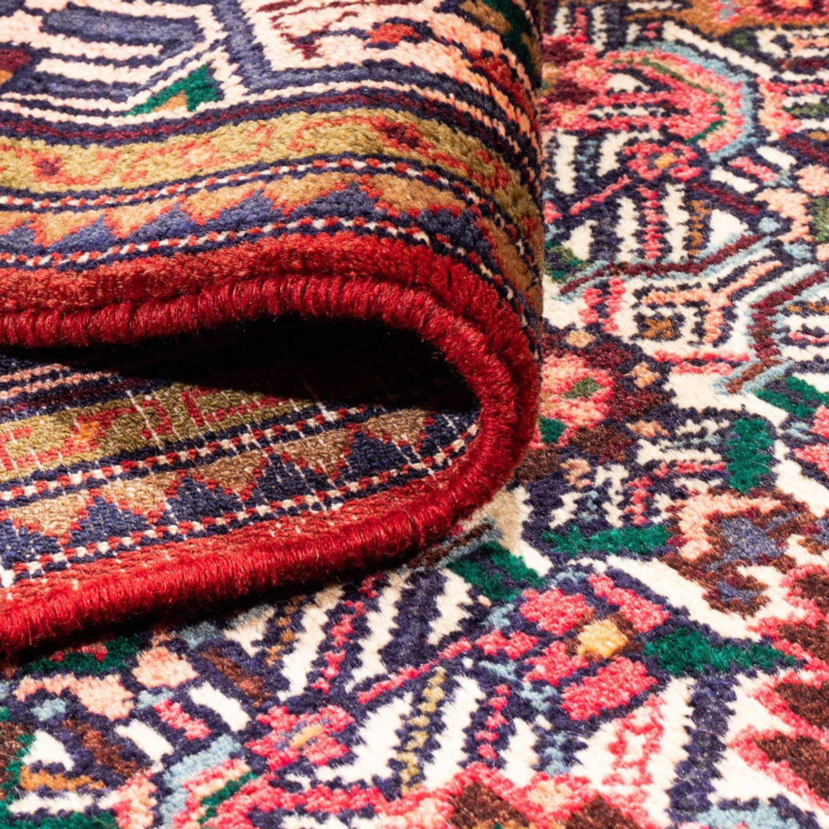 Alfombra de pasillo Alfombra persa - Nómada - 310 x 82 cm - multicolor