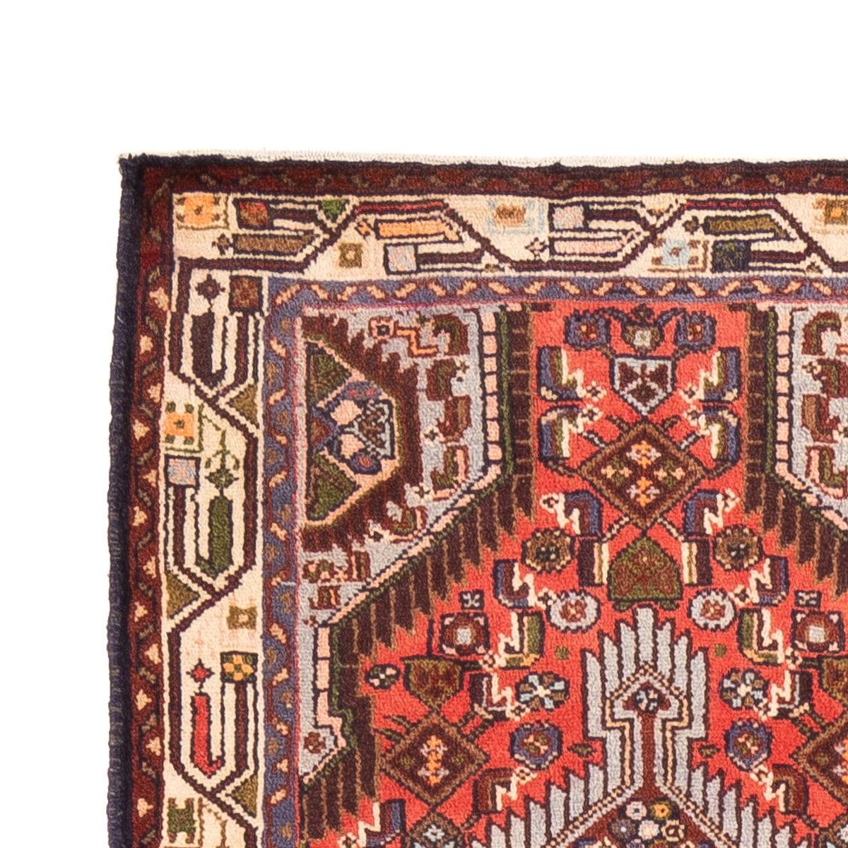 Alfombra de pasillo Alfombra persa - Nómada - 284 x 75 cm - rojo