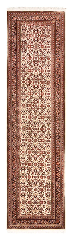 Alfombra de pasillo Alfombra persa - Bidjar - 300 x 80 cm - crema