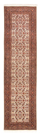 Alfombra de pasillo Alfombra persa - Bidjar - 300 x 80 cm - crema
