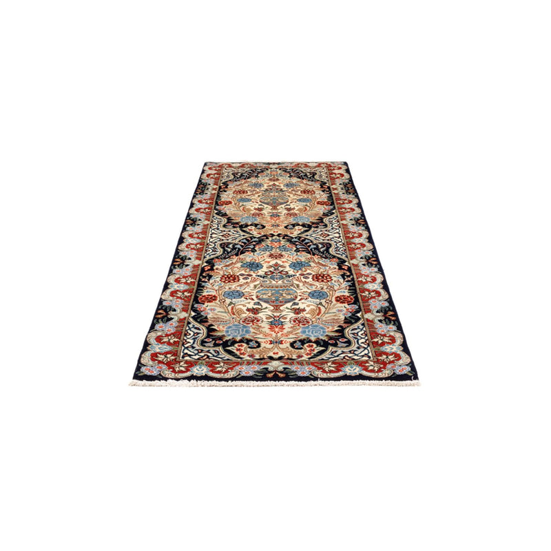 Alfombra de pasillo Alfombra persa - Clásica - 245 x 90 cm - azul oscuro