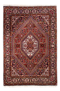 Alfombra persa - Bidjar - 106 x 70 cm - rojo