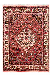 Alfombra persa - Bidjar - 86 x 63 cm - rojo