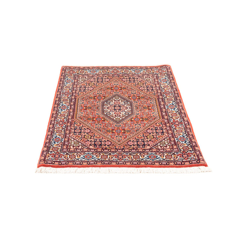 Alfombra persa - Bidjar - 107 x 81 cm - rojo