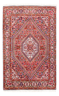 Alfombra persa - Bidjar - 108 x 70 cm - rojo