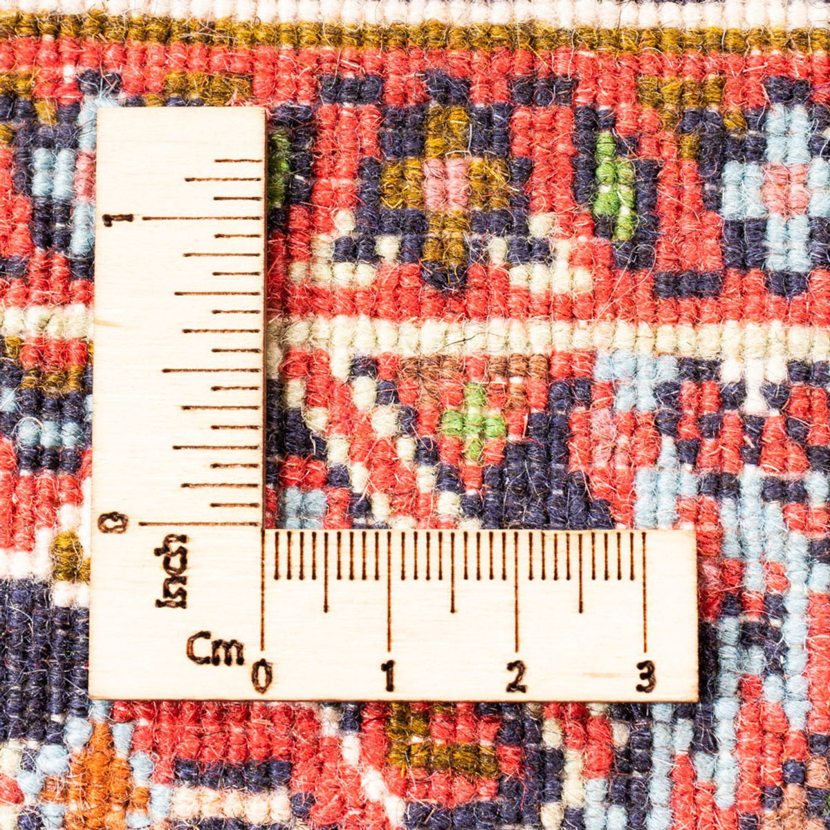 Alfombra persa - Bidjar - 108 x 70 cm - rojo