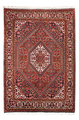 Alfombra persa - Bidjar - 100 x 72 cm - rojo