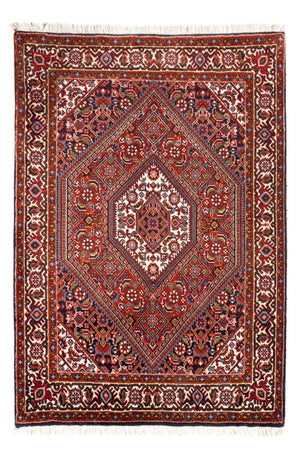 Alfombra persa - Bidjar - 100 x 72 cm - rojo
