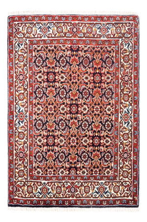 Alfombra persa - Bidjar - 100 x 66 cm - azul oscuro