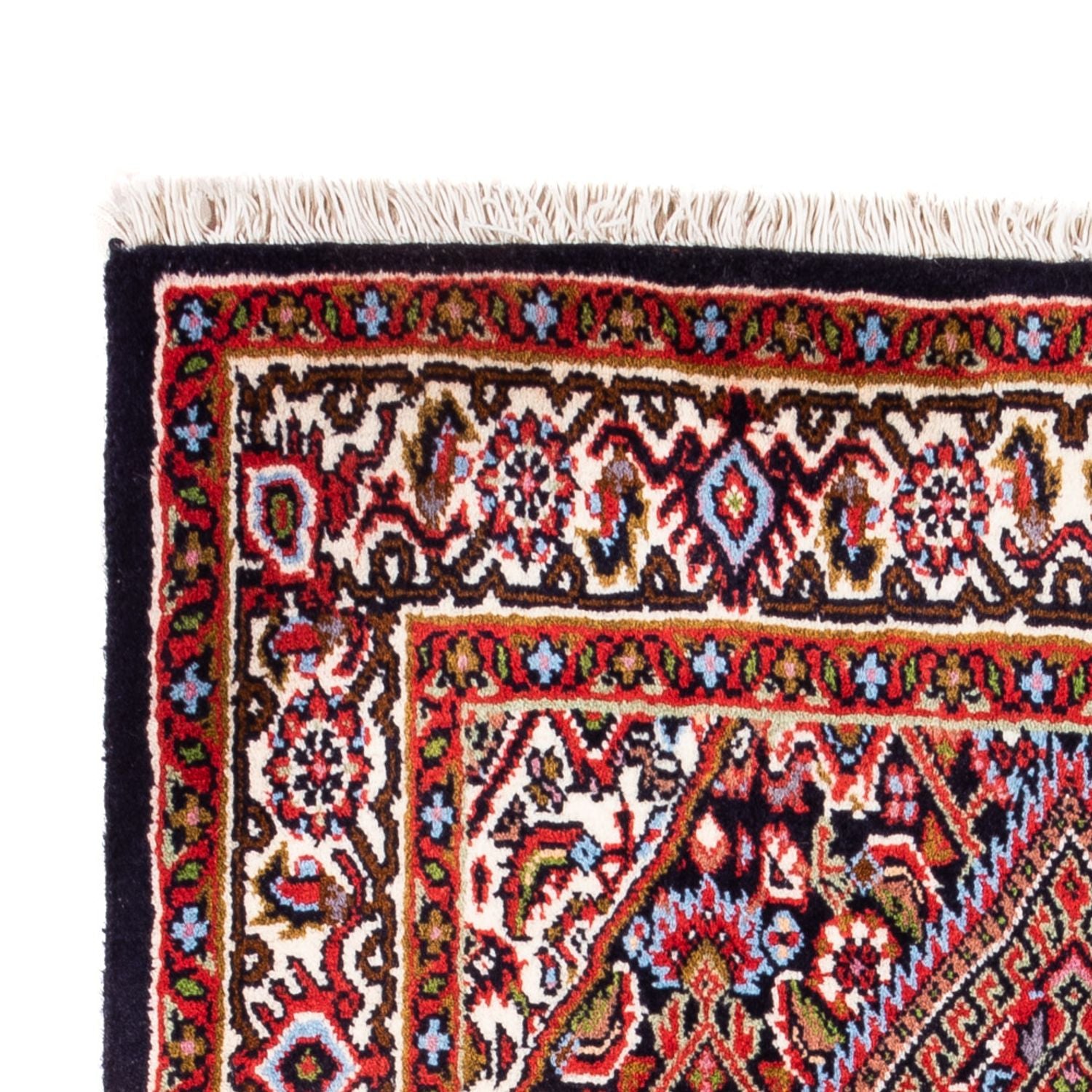 Alfombra persa - Bidjar - 110 x 67 cm - rojo