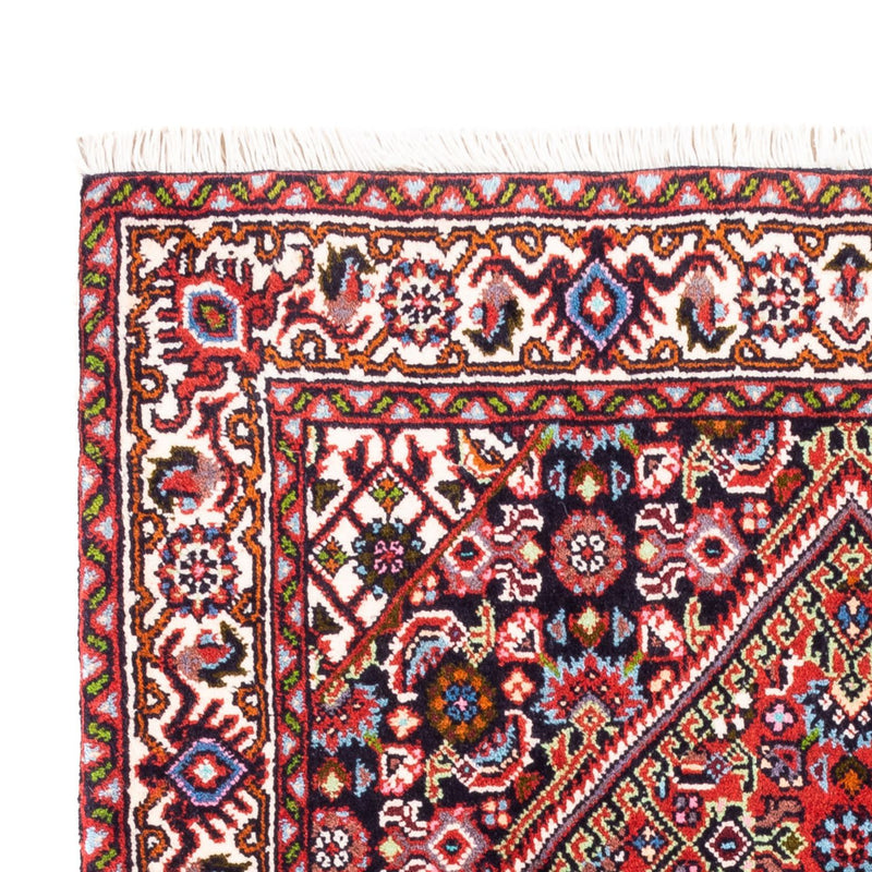 Alfombra persa - Bidjar - 104 x 70 cm - rojo