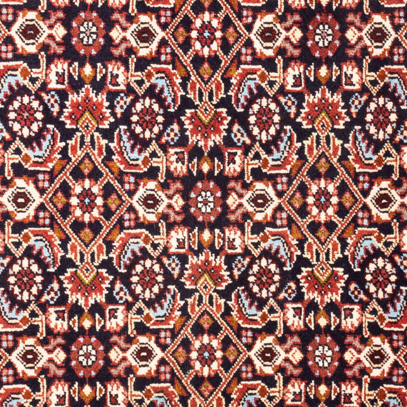 Alfombra persa - Bidjar - 98 x 72 cm - azul oscuro