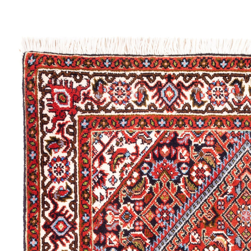 Alfombra persa - Bidjar - 102 x 72 cm - rojo