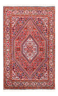 Alfombra persa - Bidjar - 108 x 70 cm - rojo