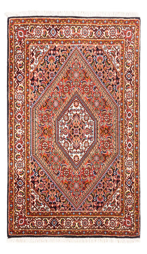 Alfombra persa - Bidjar - 113 x 70 cm - rojo