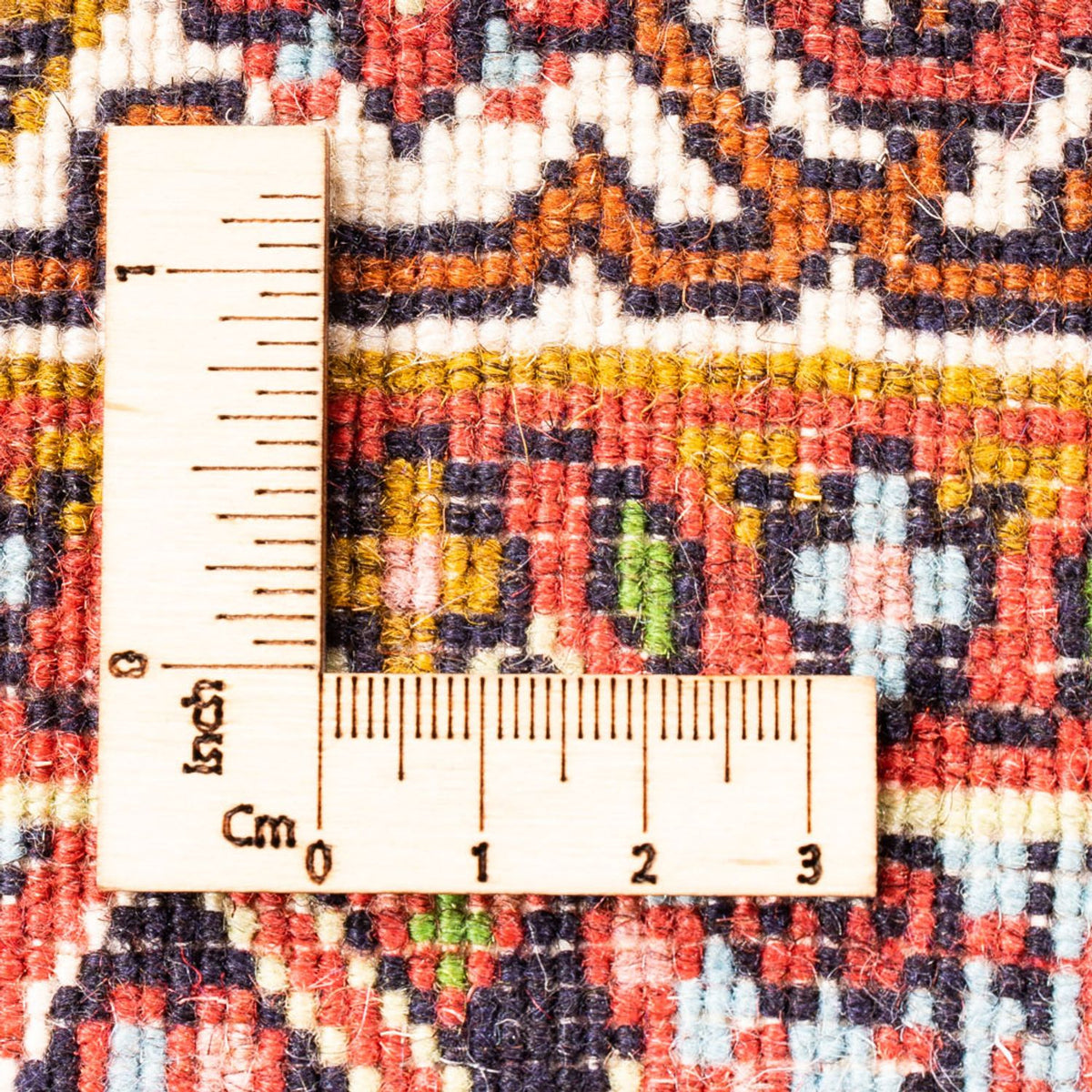 Alfombra persa - Bidjar - 113 x 70 cm - rojo