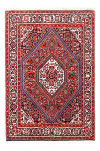 Alfombra persa - Bidjar - 100 x 70 cm - rojo