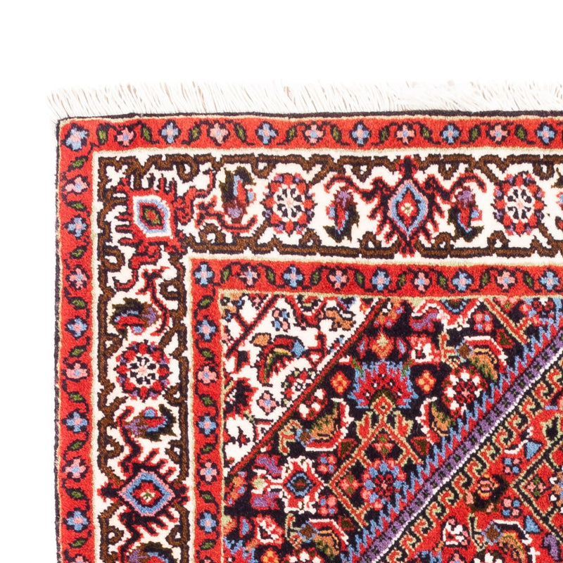 Alfombra persa - Bidjar - 100 x 70 cm - rojo