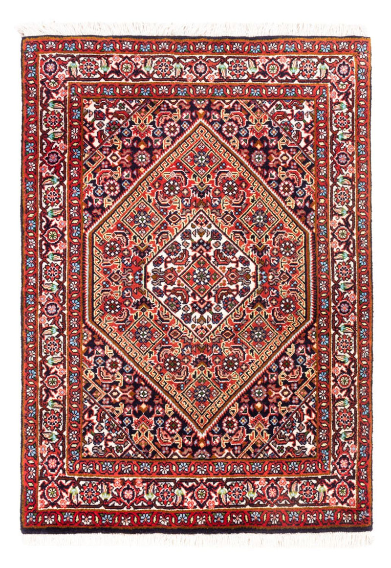Alfombra persa - Bidjar - 98 x 68 cm - rojo