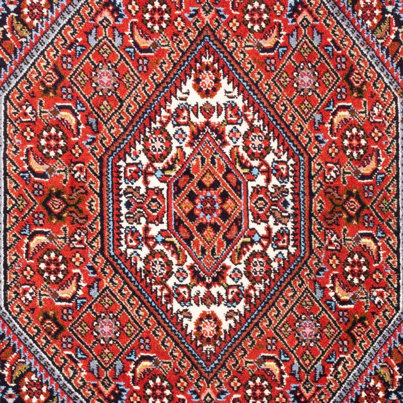 Alfombra persa - Bidjar - 105 x 70 cm - rojo