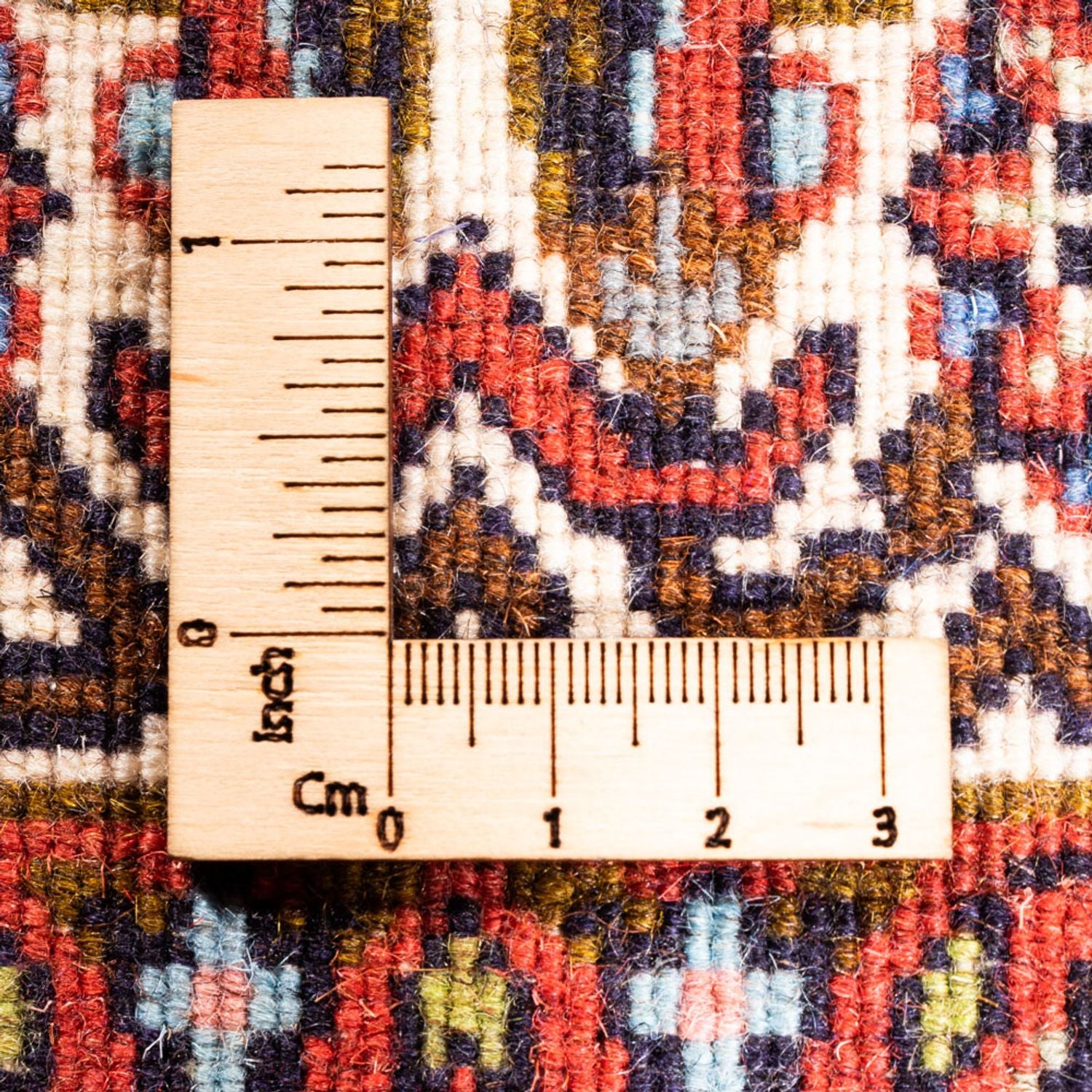 Alfombra persa - Bidjar - 105 x 70 cm - rojo